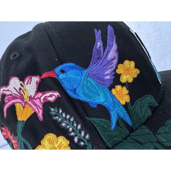 Florida Marlins New Era 59Fifty Blooming Fitted Hat Sz 7 1/8 Hummingbird - Picture 4 of 13